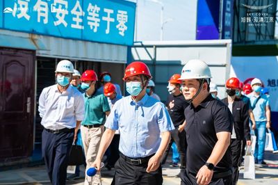 與阜陽共質造！2022年“質量月”走進旭輝雙清江來，點贊房地產開發新標桿